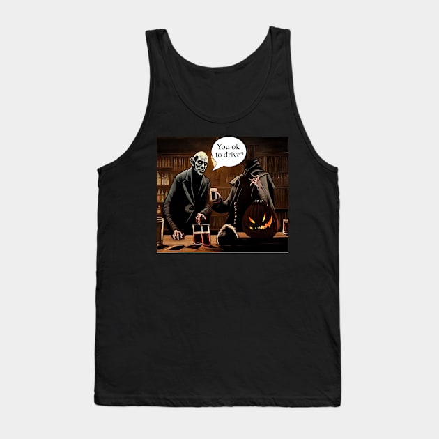 Halloween Humor Tank Top by PCH5150